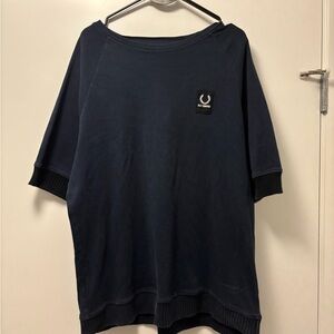Fred Perry X Raf Simons Short Sleeve Ribbed cuff tee